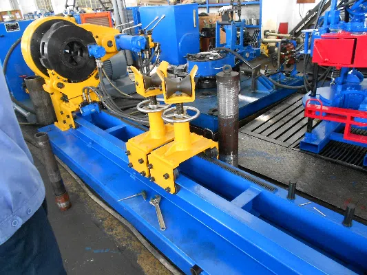 Oilfield power tong and bucking unit mechanics