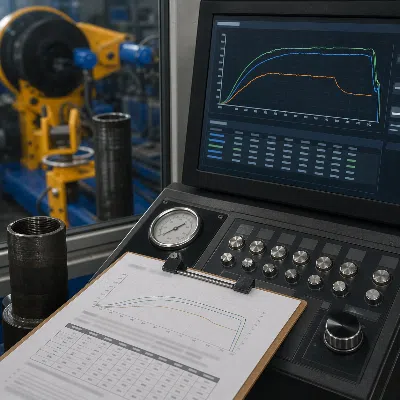 Torque turn record interface