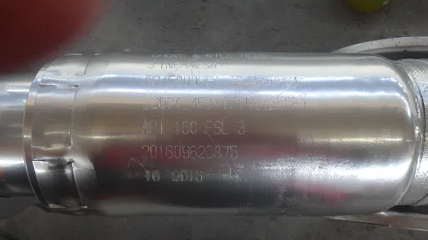 Welong Choke and Kill Hose Specification View