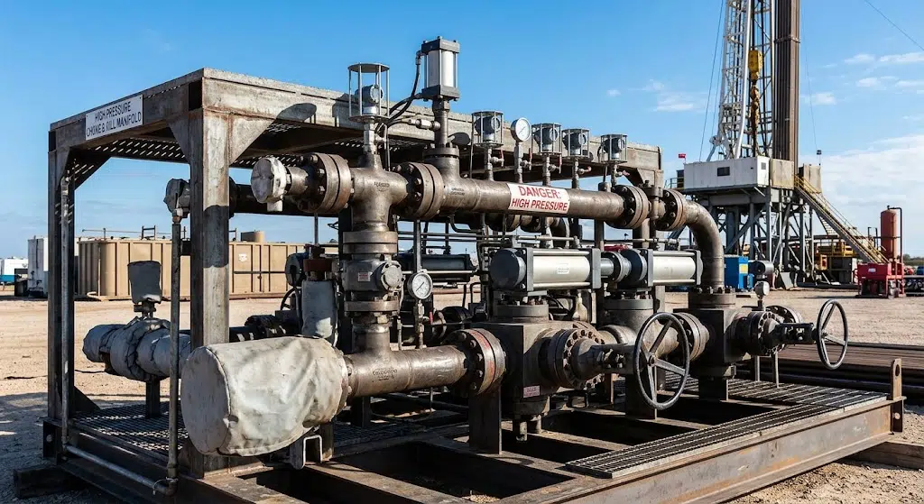 Choke and kill manifold system detail