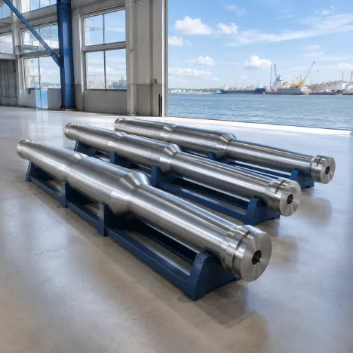 Marine propeller long shaft forging