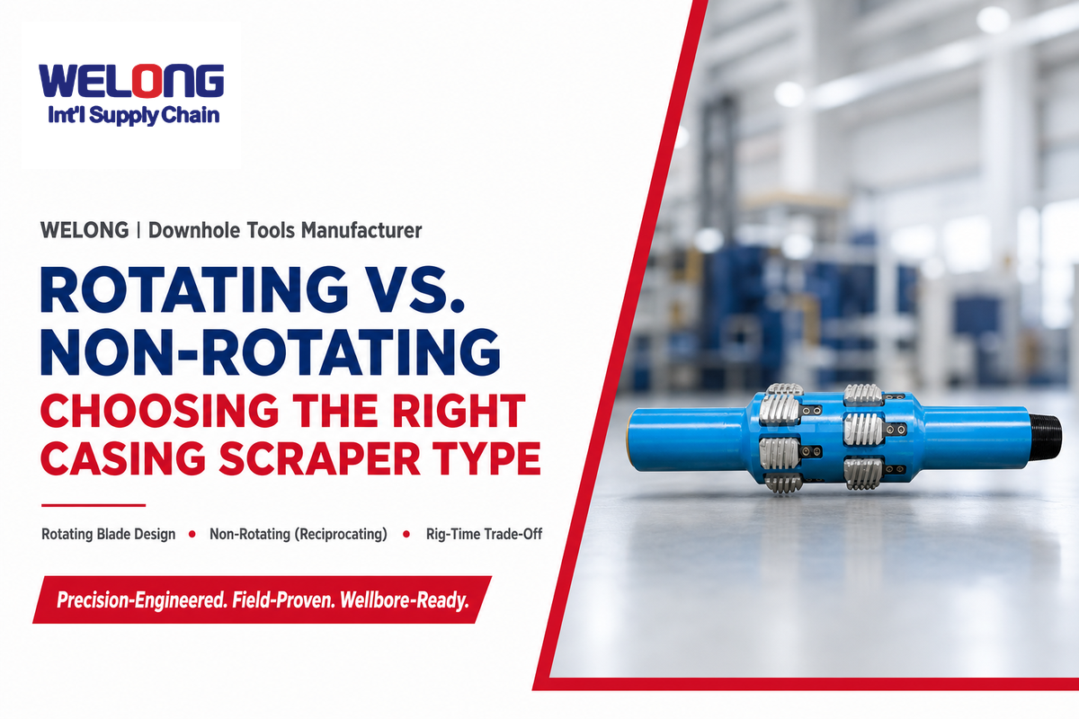 Casing Scraper Types: Rotating vs. Non-Rotating — Welong