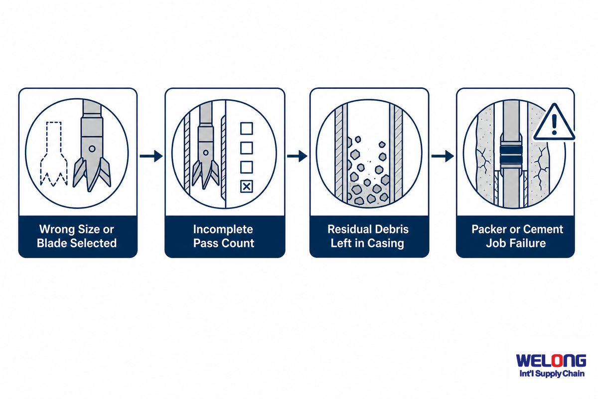 Common Field Mistakes That Cause Casing Scraper Failures — Welong