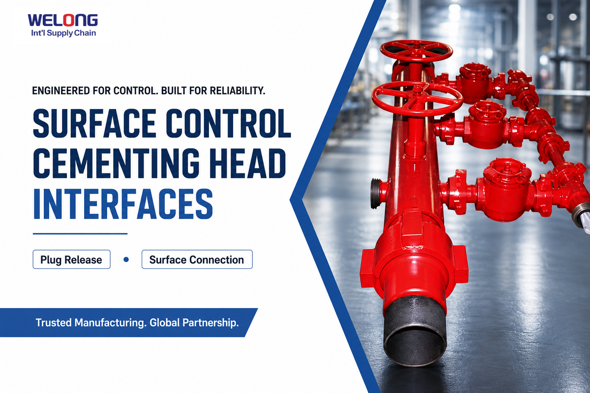 Cementing Heads and Surface Interfaces: A Late-Step Control Point in the Cementing Sequence — Welong