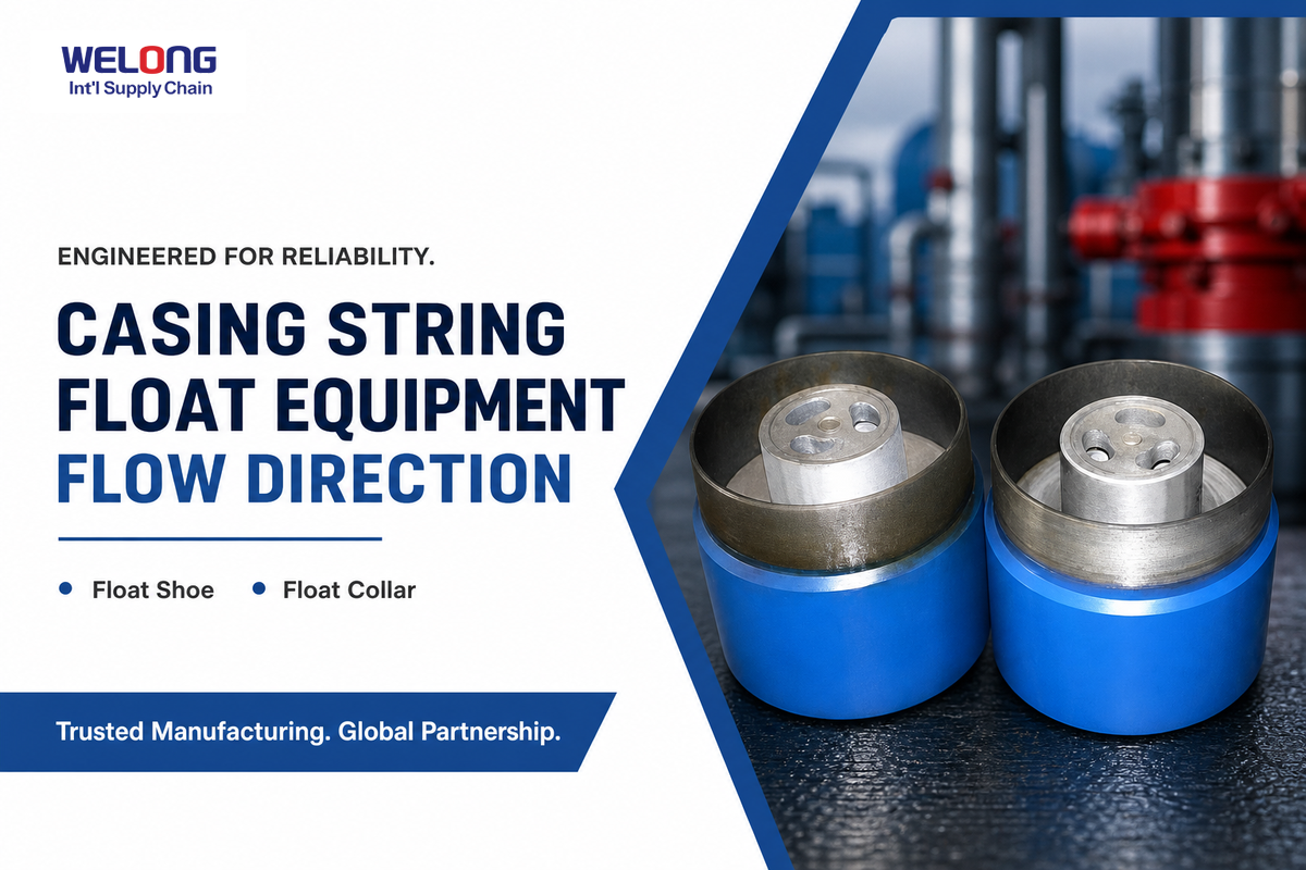 Float Shoes, Float Collars, and Flow Direction in the Casing String — Welong
