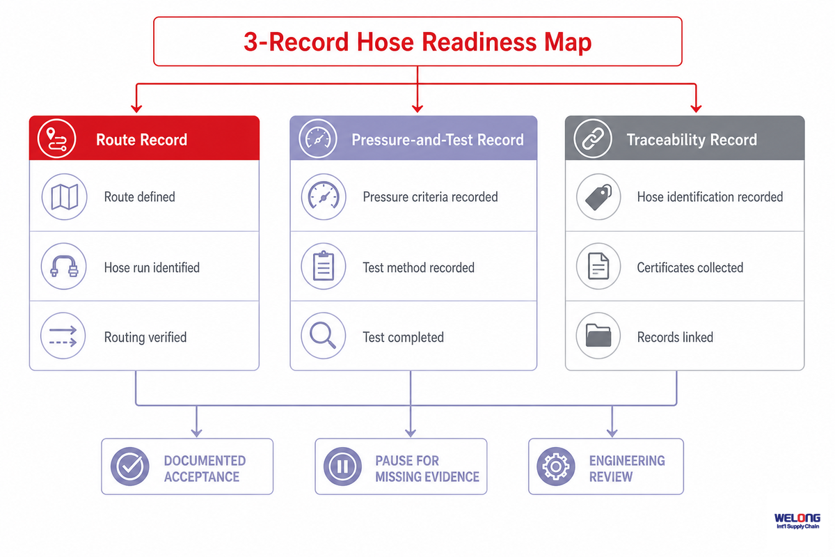 3-Record Hose Readiness Map Before Acceptance — China Welong