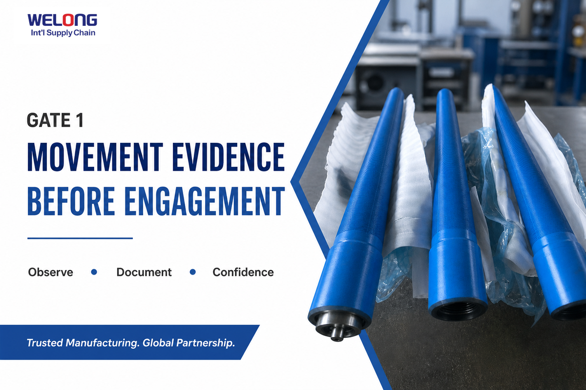 Gate 1: What Movement Evidence Must Be Recorded Before Engagement? — Welong