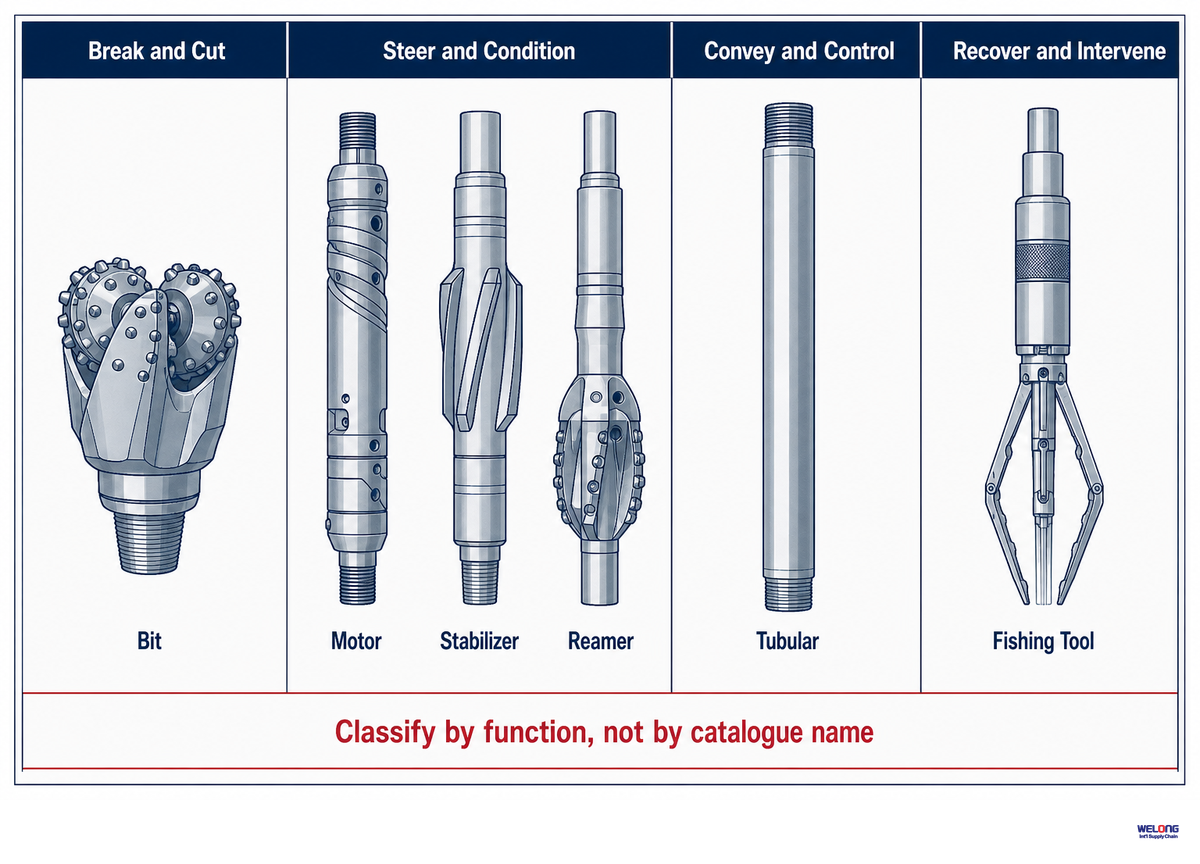 11 Categories of Downhole Tools: Drill Bit, BHA, Casing, Completion, and Intervention Roles — China Welong