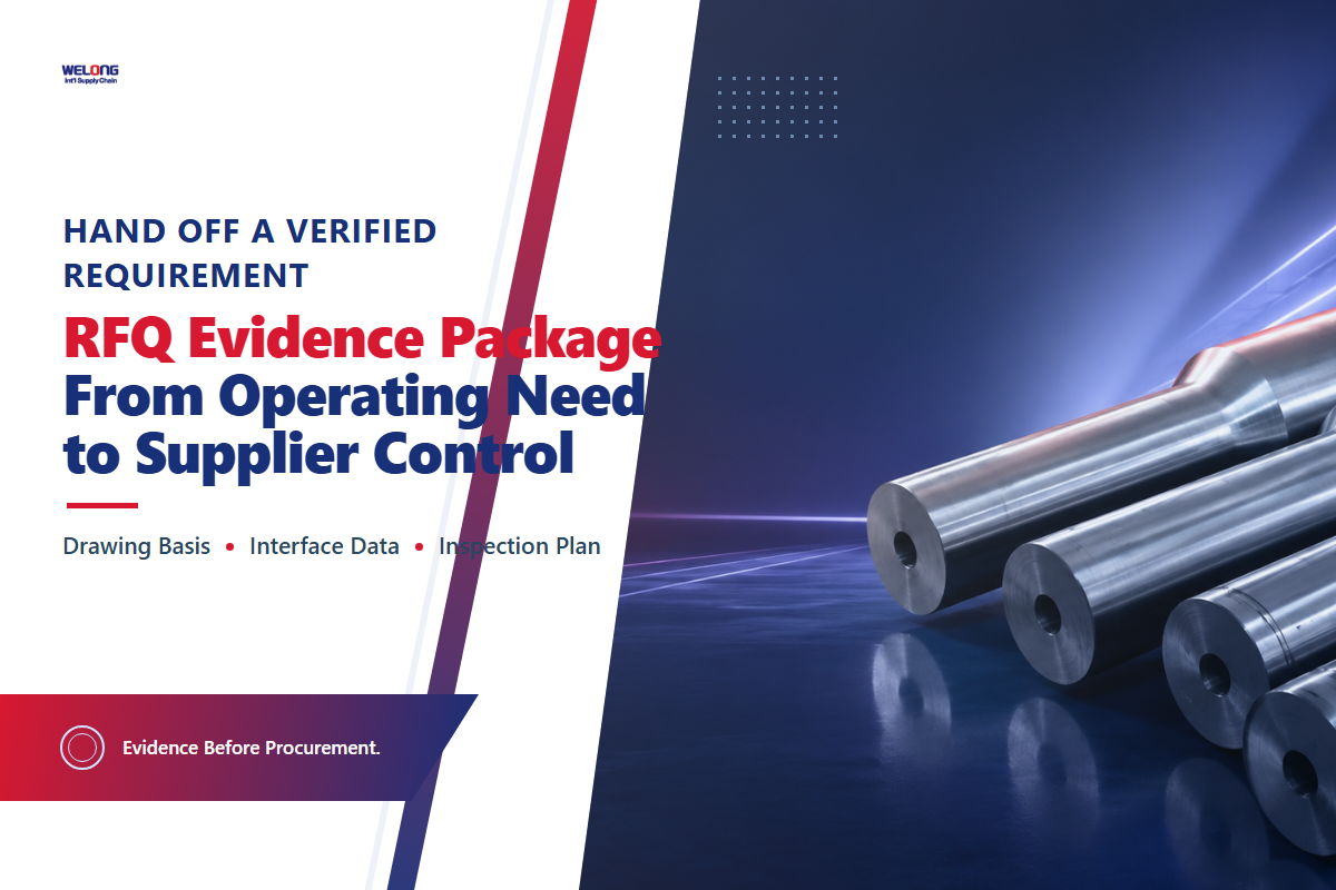 Build the Downhole Solutions Evidence Handoff Before the RFQ — China Welong