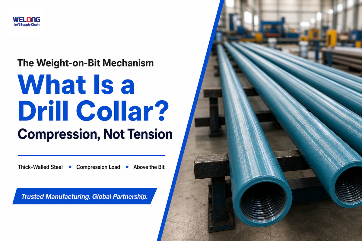 What Is a Drill Collar? The Weight-on-Bit Mechanism — China Welong
