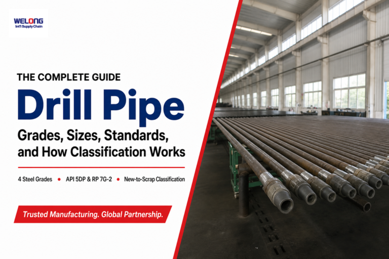 Drill Pipe Explained: Grades, Sizes & Classification (2026)