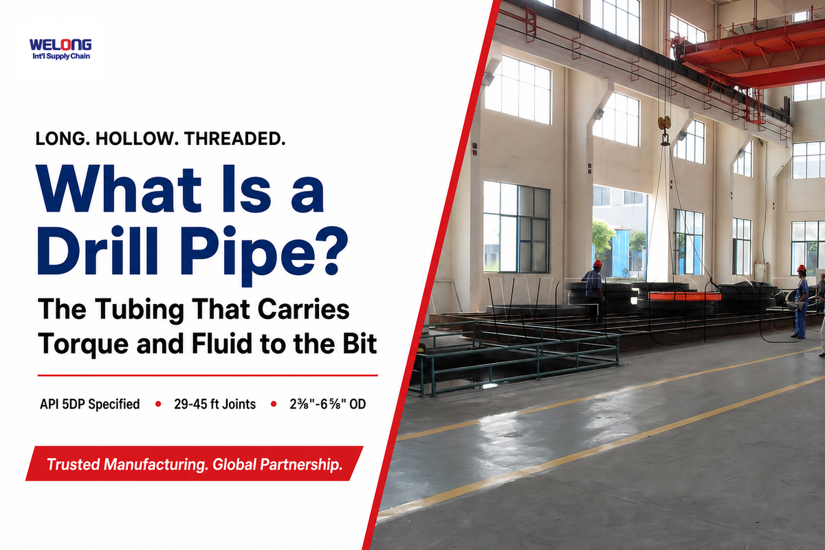What Is a Drill Pipe? — China Welong