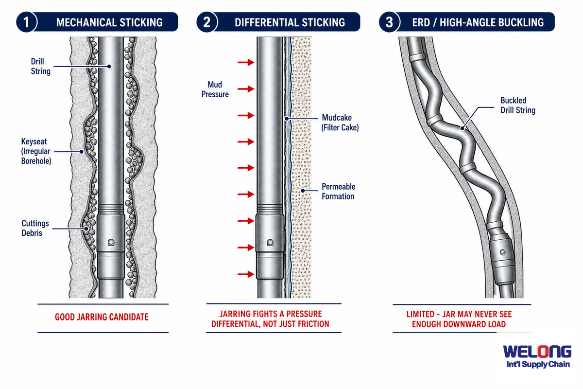 Stuck Pipe Triage, Is This Actually a Jarring Problem? — China Welong
