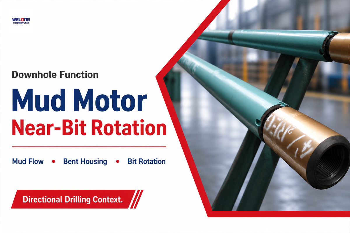 What a Drilling Mud Motor Does Downhole — Welong
