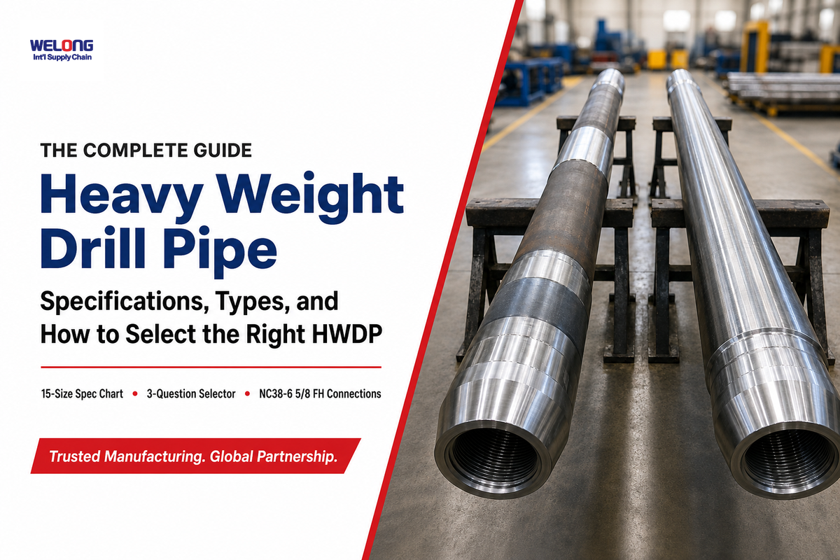 Heavy Weight Drill Pipe (Complete Guide): Specs & Types