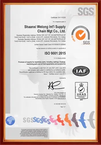 Industrial forging quality-control image