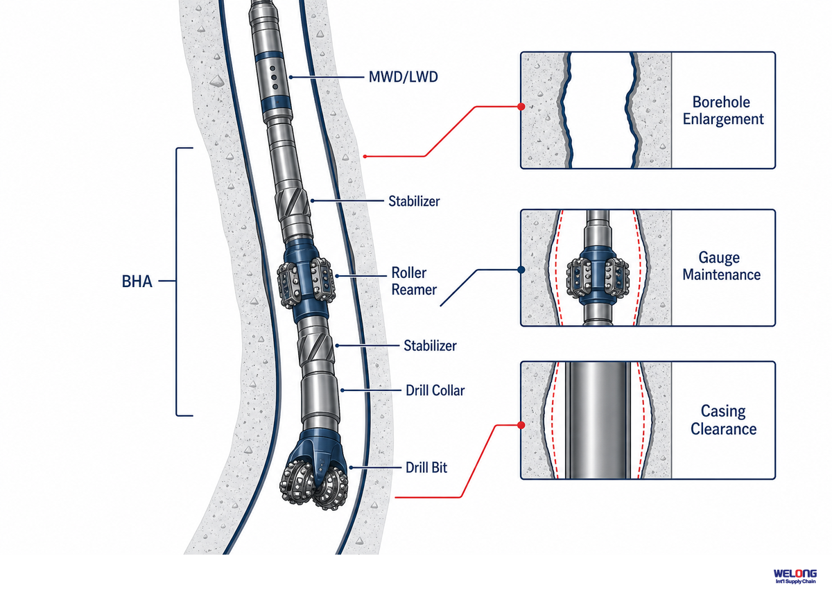 Application Context: Gauge Maintenance and Casing Clearance in Directional Drilling — China Welong