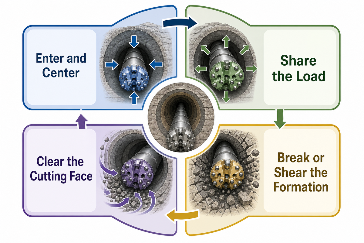 How Does a Hole Opener Enlarge a Pilot Bore? How Does a Hole Opener Enlarge a Pilot Bore?