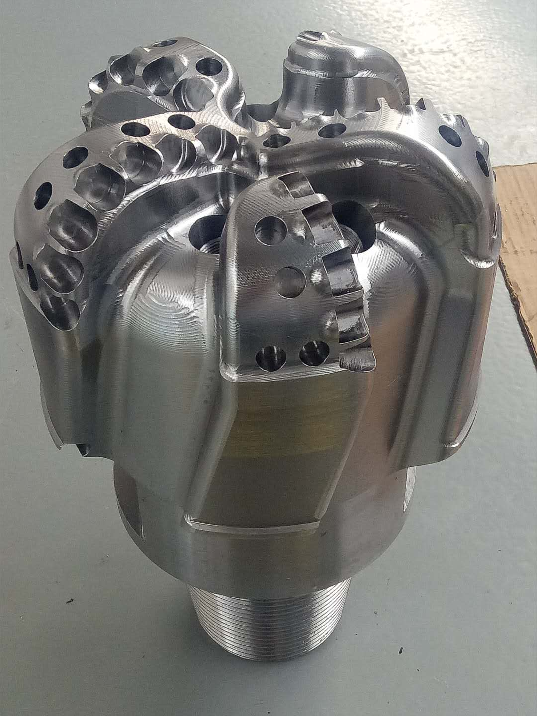 PDC drill bit machined body shop-floor photo 02