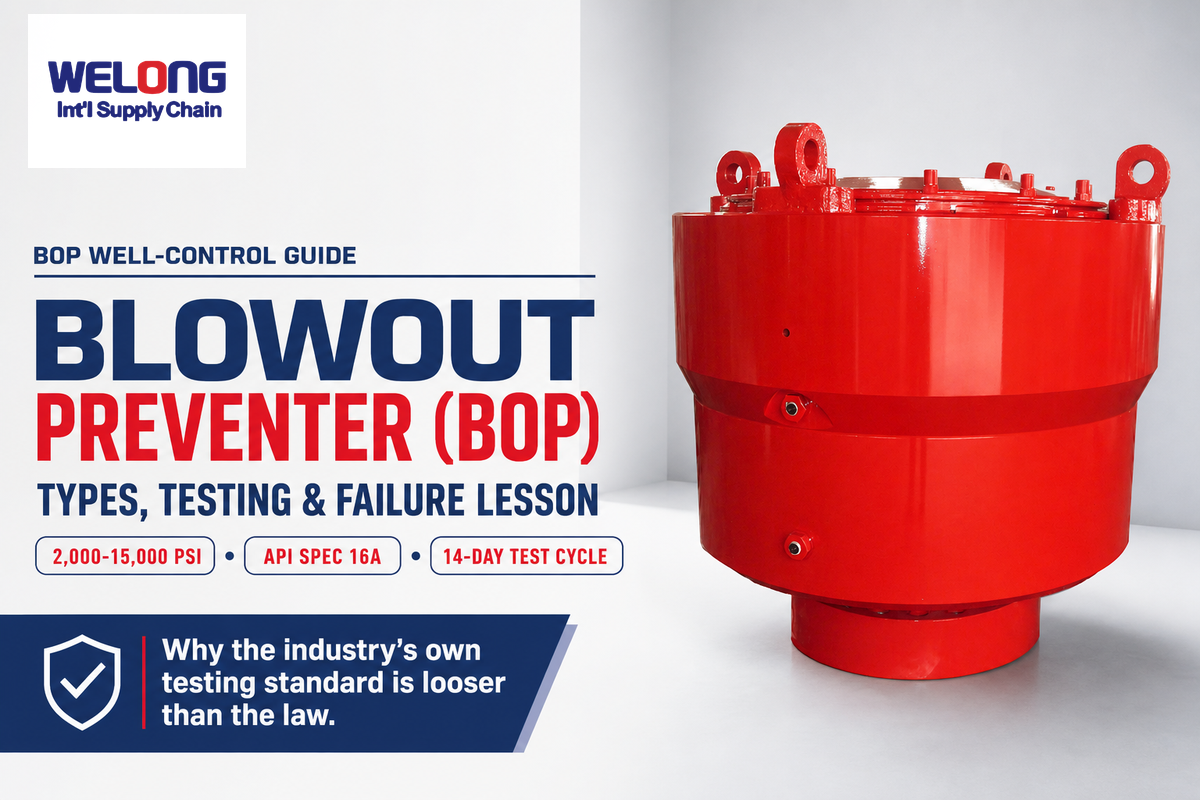 Blowout Preventer (BOP): Types, Testing & Failure Guide