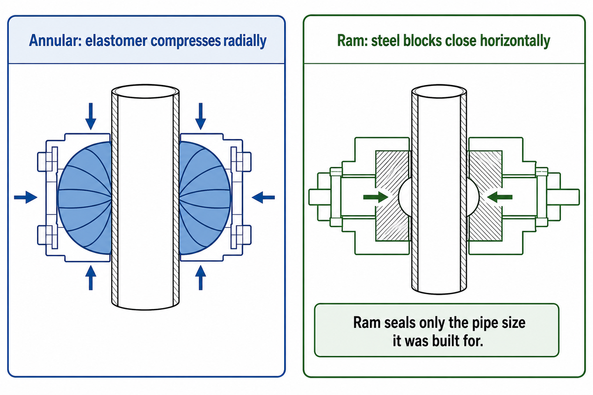 Choosing Between an Annular BOP and a Ram BOP — China Welong