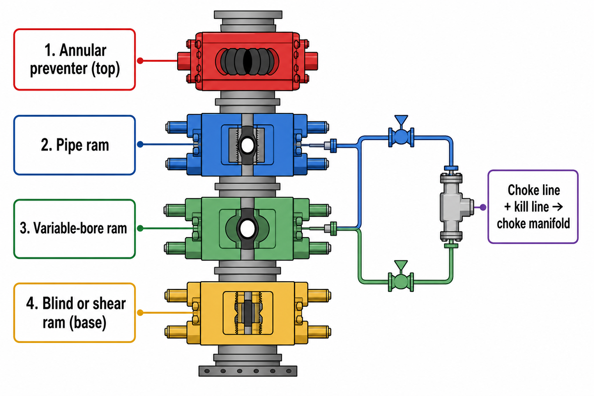 Inside the BOP Stack, Components and Control System — China Welong