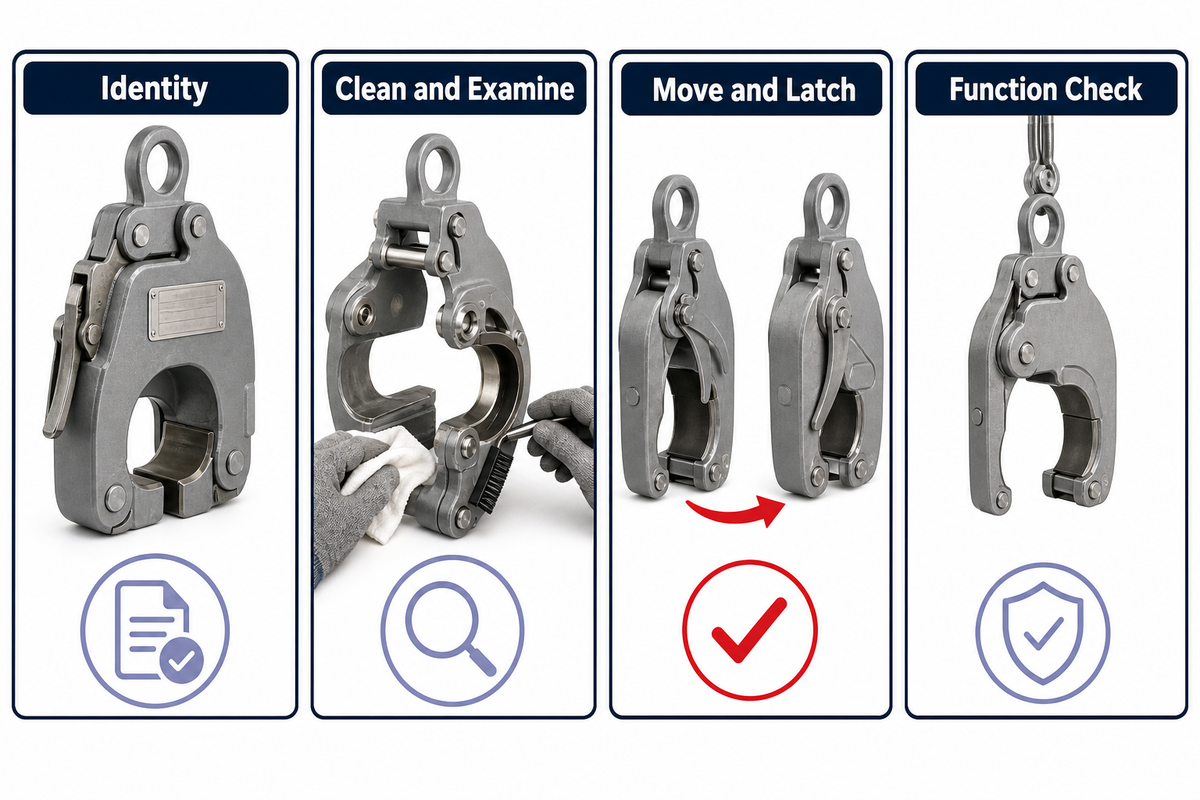 6. Pre-Use Inspection: From Identification Marks to Latch Engagement — Welong