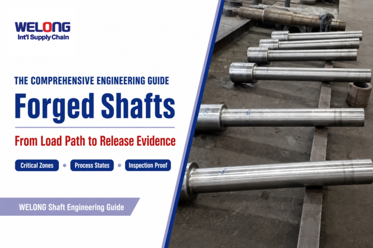 Forged shafts design-to-release engineering guide