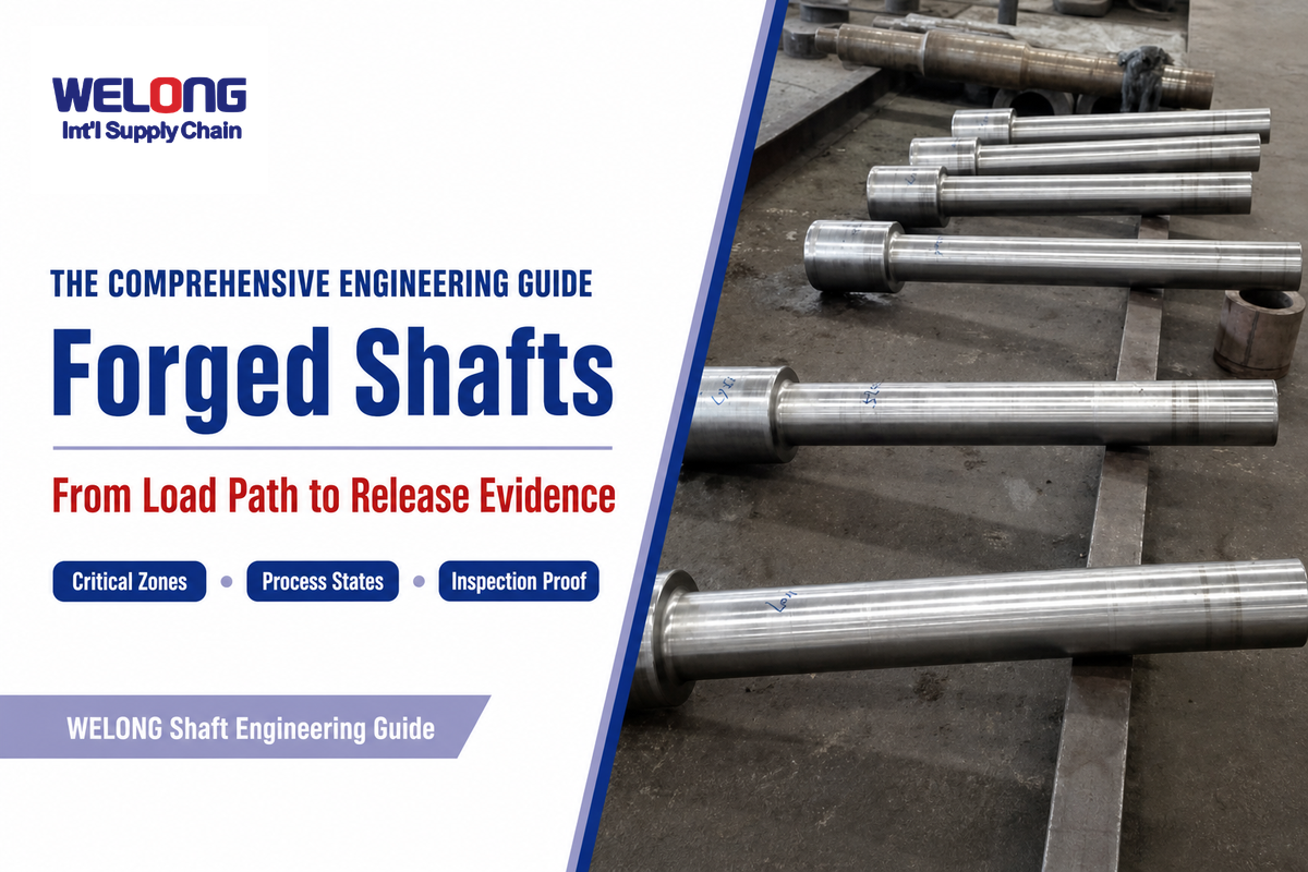 Forged shafts design-to-release engineering guide