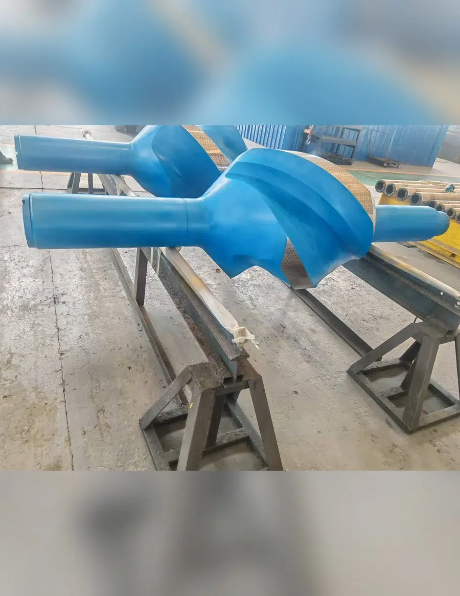 Finished drilling stabilizer body with machined ends