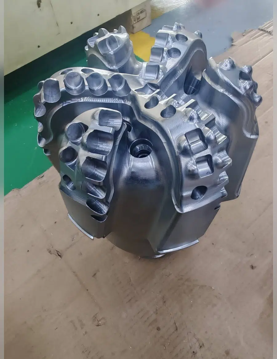 PDC drill bit machined body shop-floor photo 06