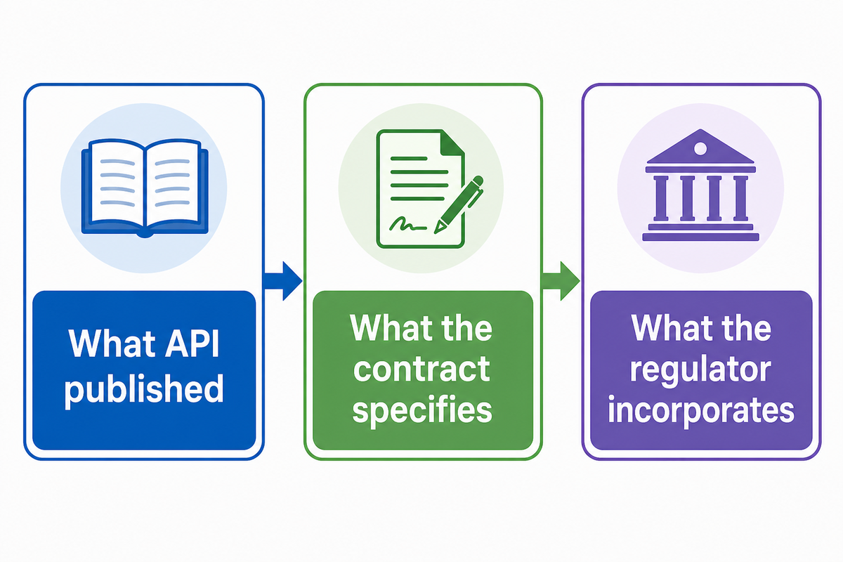 An API 16C RFQ should separate published updates, contract edition and regulator-incorporated edition.