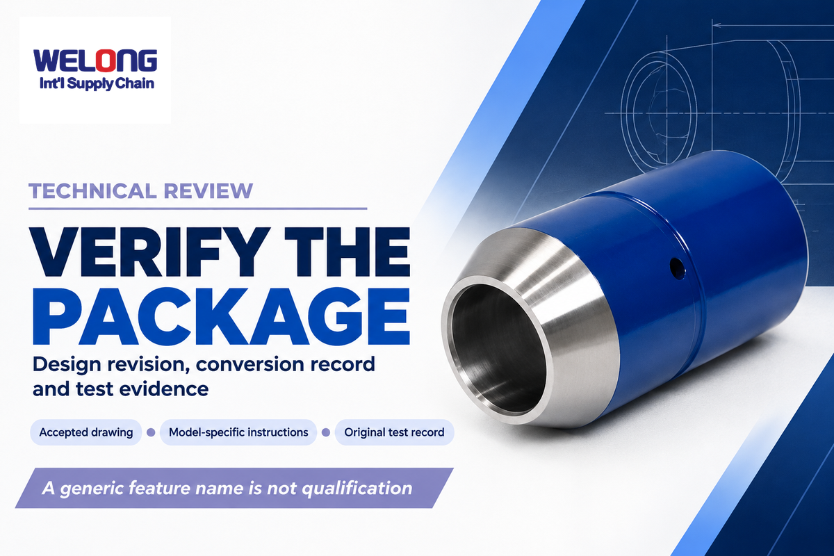 Float equipment release depends on the accepted design revision and verification records.