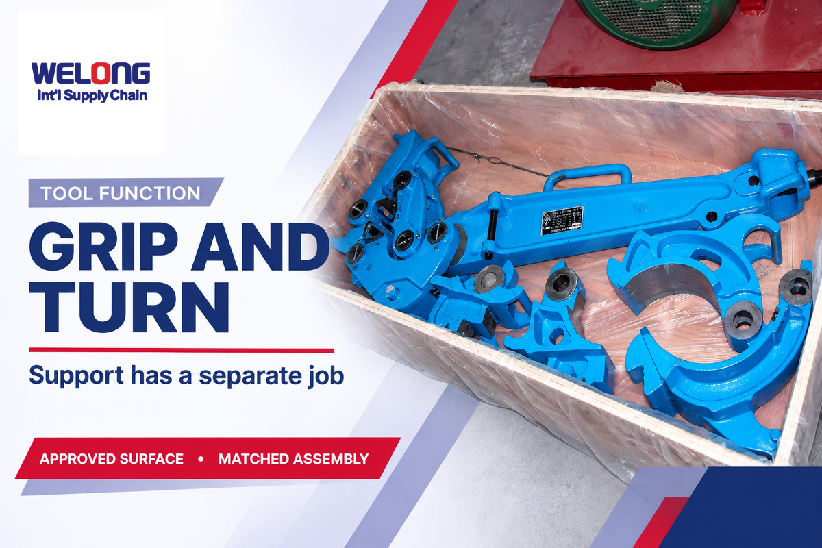 What Is a Manual Tong Used for on a Drilling Rig? — China Welong