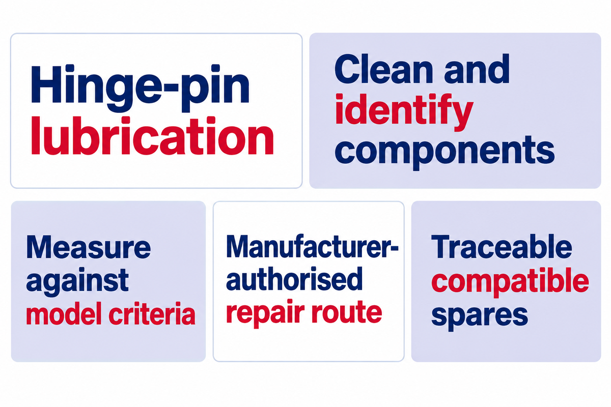 Maintenance, Wear Assessment and Authorized Repairs — China Welong