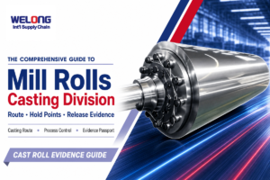 Cast mill-roll route, process control and release evidence guide based on manufacturing and inspection records