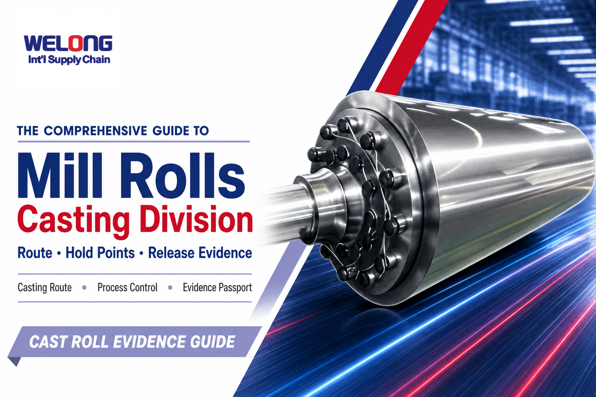 Cast mill-roll route, process control and release evidence guide based on manufacturing and inspection records