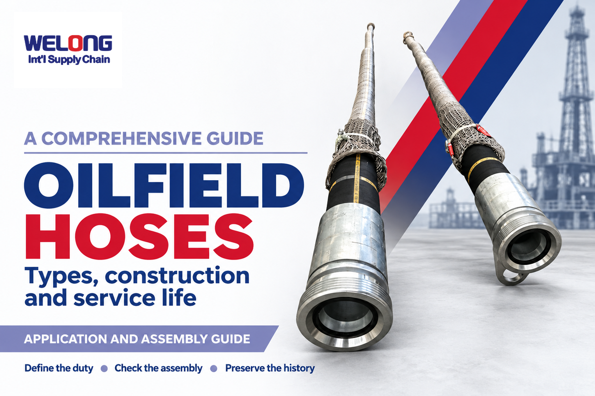 Oilfield Hoses: 7 Types, Working Limits and Care
