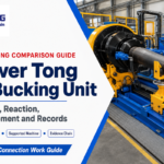 Power tong vs bucking unit selection depends on support, reaction, measurement and records — WELONG guide