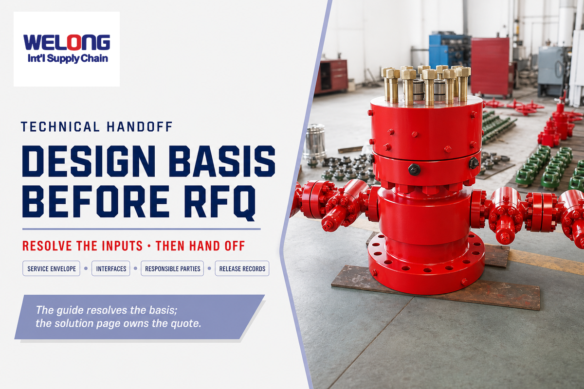Build the RFQ Around the Design Basis, Then Hand Off to the Product Page — China Welong